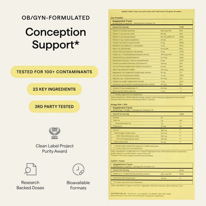 Conception Support Pack